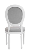Дизайнерский обеденный стул Miro White and Grey